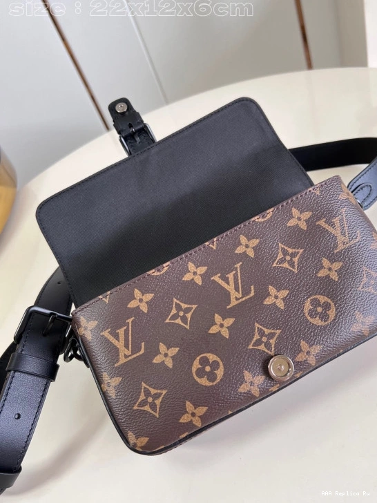 AAA Replica Ru LOUIS VUITTON Wallet Montsouris Wearable 0807